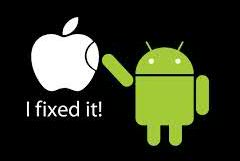 Android Fixed Apple
