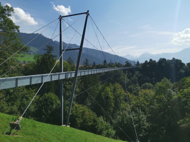 13. längste Fussgängerhängebrücke der Welt