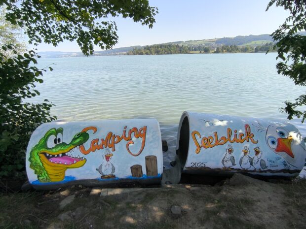 farbenfrohe Umgebung
