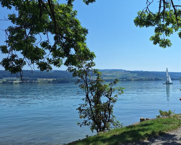 Aussicht von unserem Rastplatz
