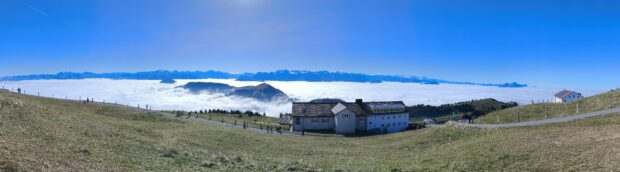 Nebelmeer auf dem Kulm