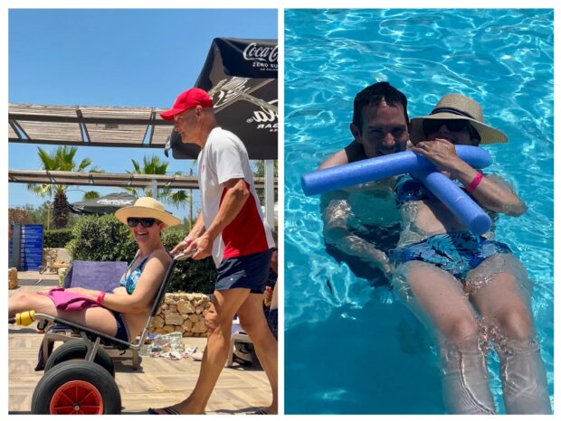 Rettungsschwimmer Mitch äääh Philipp und Kusi