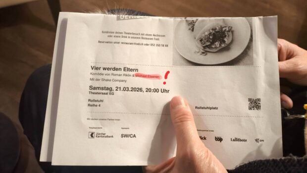 Ticket "Vier werden Eltern"