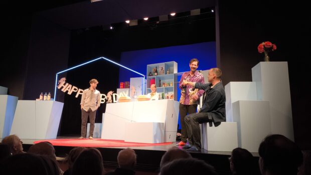 Wir können sehr viel lachen